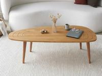 Salontafel SWEENY 115 cm teak bruin - thumbnail