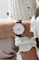 Rosefield the Bowery 38mm White Black Rosegold BWBLR-B1 - thumbnail