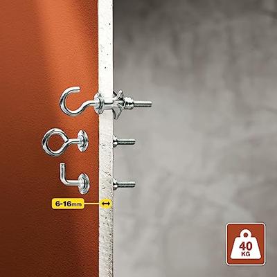 Rapid Hollewandplug Schroefhaak, Schroefoog en Schroefduim | 40 kg draaggewicht - 5001557