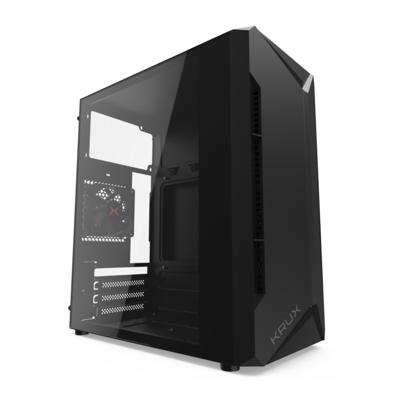 KRUX Astro Cube computerkast zwart - thumbnail
