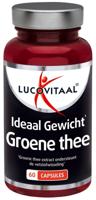 Lucovitaal Groene thee ideaal gewicht 60 Capsules - thumbnail