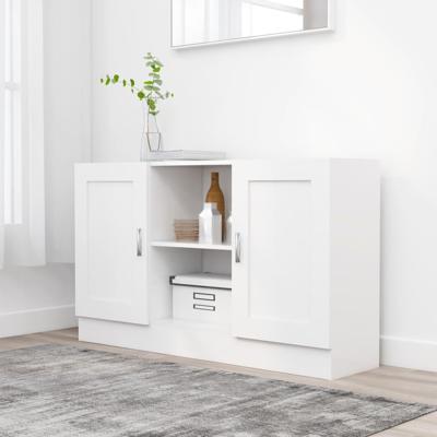 Dressoir 120x30,5x70 cm spaanplaat wit Dressoir 120x30,5x70 cm spaanplaat wit