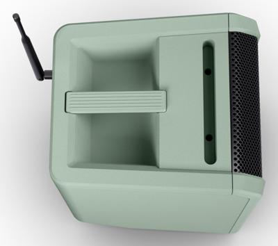 LD Systems ANNY 8 BPH 8 Inch Draagbare Accu Speaker met draadloze headset en Bodypack adventure green