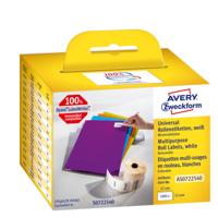 Avery-Zweckform Rol met etiketten Compatibel vervangt DYMO 11354, S0722540 57 x 32 mm Papier Wit 1000 stuk(s) Weer verwijderbaar Universele etiketten AS0722540 - thumbnail