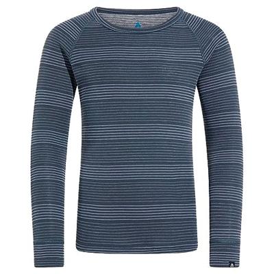 Odlo Long Active Warm Eco Set Thermoset Kinderen India Ink - Folkstone Gray 140