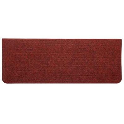Trapmatten zelfklevend 30 st 65x22,5x3,5 cm rood