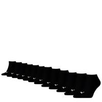 9-Paar Sneaker sokken - Katoen - Invisible - Voordeelverpakking enkelsokken voor dames en heren - thumbnail