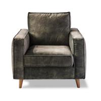 Rivièra Maison Fauteuil 'Kendall' Velvet, kleur Ivy - thumbnail