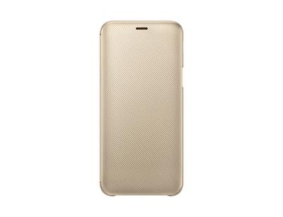 Galaxy J6 (2018) Wallet Cover goud EF-WJ600CFEGWW