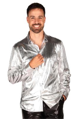 blouse heer Shining Star zilver