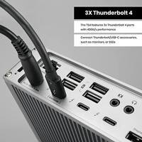 CalDigit TS4 Thunderbolt Station 4 Plus Grijs - thumbnail