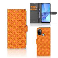OPPO A53 | OPPO A53s | Telefoon Hoesje | Batik Oranje - thumbnail