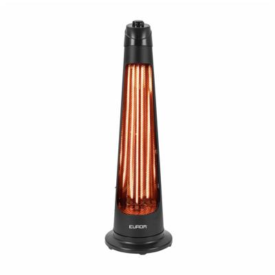 Eurom Q-Tower 1200 Terrasverwarmer Zwart Eurom Q-Tower 1200 Terrasverwarmer Zwart