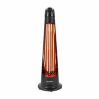 Eurom Q-Tower 1200 Terrasverwarmer Zwart - thumbnail