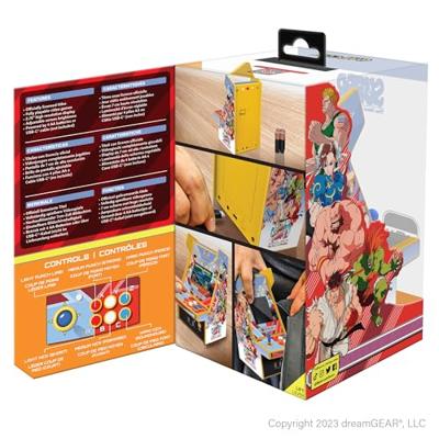 Micro Player PRO - Super Street Fighter II - Retrogamingspel - 7 cm scherm met hoge resolutie Micro Player PRO - Super Street Fighter II - Retrogamingspel - 7 cm scherm met hoge resolutie