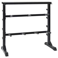 Halterrek Zwart 99 x 45 x 95.5 cm Poedergecoat staal - thumbnail