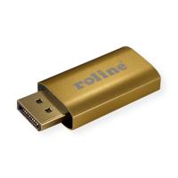 ROLINE GOLD 4K DisplayPort/HDMI Adapter, Actief, v1.2, DP Male - HDMI Female - thumbnail