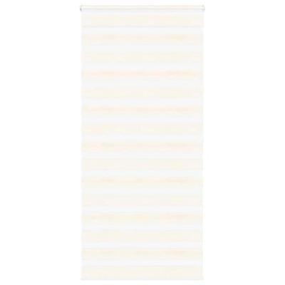 Zebra rolgordijn 105x200 cm stofbreedte 100,9cm marmerbeige