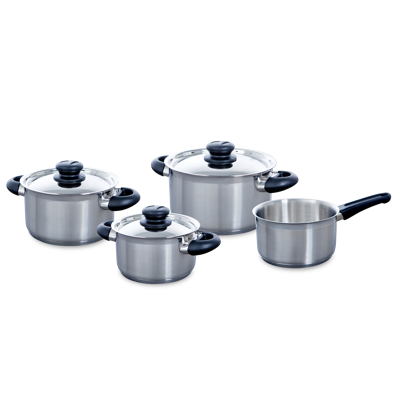 BK Karaat+ 4-delige pannenset