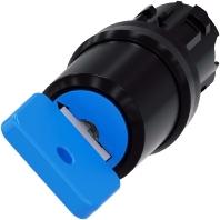 Siemens 3SU10004GF110AA0 3SU1000-4GF11-0AA0 Sleutelschakelaar 1 x 90 ° IP66, IP67, IP69/IP69K 1 stuk(s)