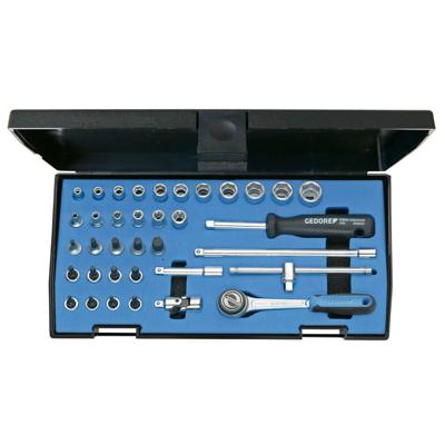 Gedore 6196710 6196710 Dopsleutelset Metrisch 6,5 mm 36-delig