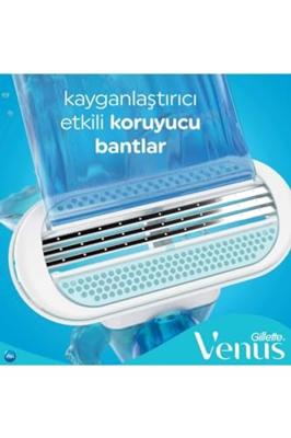 Gillette Gillette Venus Women's Razor met 2 Navulmesjes - Zijdezachte Scheerbeurt - thumbnail