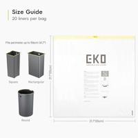 EKO Afvalzak Type D 18-21 Liter Rol met 20 Afvalzakken - thumbnail
