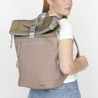New Rebels Ferron New York Rolltop Rugzak 16L Oud Roze - thumbnail
