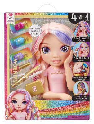 Rainbow High 4-in-1 styling kaphoofd Bella Parker