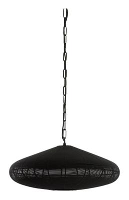 Light & Living Hanglamp 'Bahoto' 51cm, kleur Mat Zwart