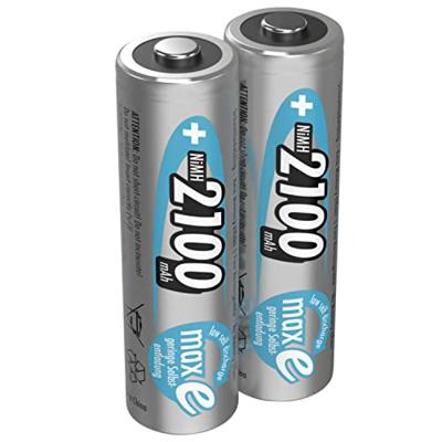 Ansmann Batterijen nimh accu mignon aa 2100 mah - 2 stuks Ansmann Batterijen nimh accu mignon aa 2100 mah - 2 stuks