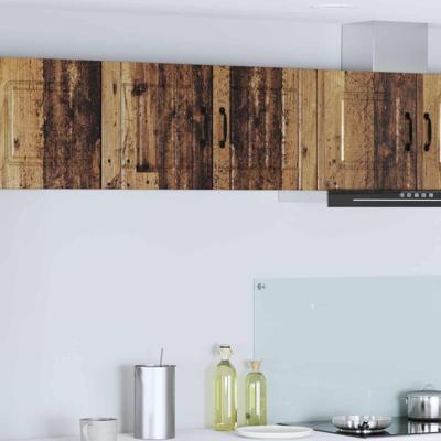 Keukenkast 2 pcs Oudhout 40 x 31 x 40 cm Bewerkt hout