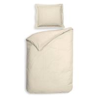 Heckett Lane Dekbedovertrek Katoen Satijn Punto - off white 140x200/220cm - thumbnail
