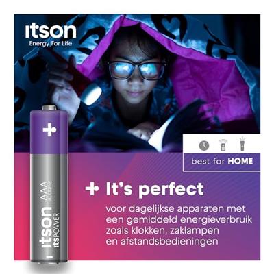 itson Itspower AAA batterij (potlood) 1.5 V 10 stuk(s)