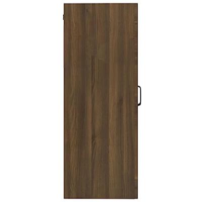 Hangkast 69,5x34x90 cm bruineikenkleurig Hangkast 69,5x34x90 cm bruineikenkleurig