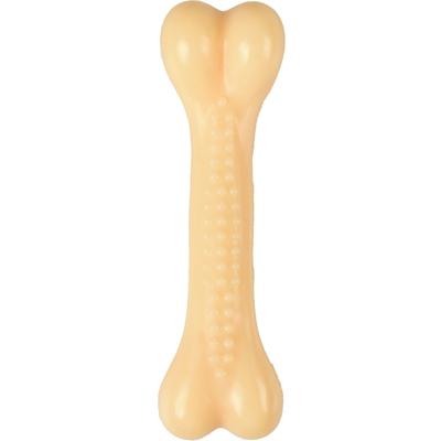 Hondenspeelgoed Nylon Boney Bot Vanille - 20 cm