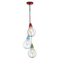 Searchlight Kinderkamer hanglampKids 3-lichts gekleurd - 4683-3 - thumbnail