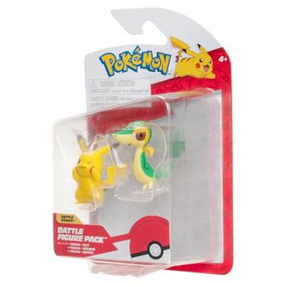 Pokemon Battle Figure Pack - Snivy & Pikachu