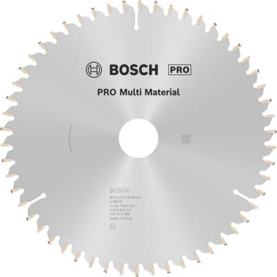 Bosch Accessoires Cirkelzaagblad Multi Material 210 x 30 x 2,4 mm, 54 1st - 2608640511