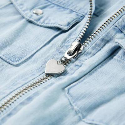 Kinderonesie met korte mouwen 104 zachtblauw Kinderonesie met korte mouwen 104 zachtblauw