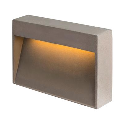 SLV CONCRETO M 1006404 LED-wandlamp 8.5 W Grijs
