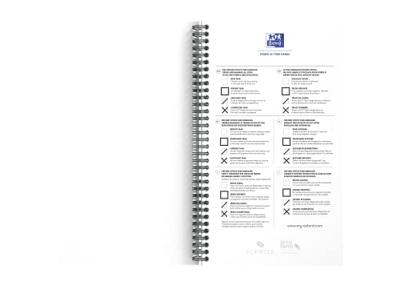 Task manager oxford 141x246mm 115vel blauw | 5 stuks