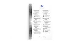 Task manager oxford 141x246mm 115vel blauw | 5 stuks - thumbnail