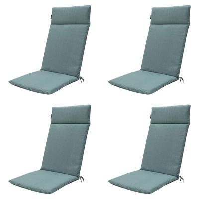 Kussen hoog 50x120 Zilver eco natuurlijke buitenafwerking (4 stuks) Madison - Madison