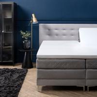 Molton Splittopper Hoeslaken - Silver - thumbnail