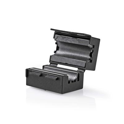 Nedis Ferrietfilter | 6.50 mm | ABS | Zwart | 25 Stuks | Doos - CVGB48914BK