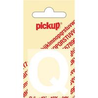 Plakletter Helvetica 40 mm Sticker witte letter q Pickup - Pickup - thumbnail