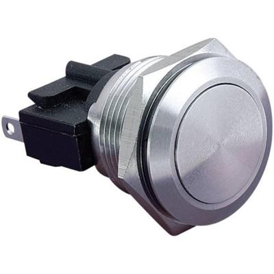 Bulgin MP0031 Vandalismebestendige druktoets 250 V/AC 5 A 1x uit/(aan) Moment (Ø x h) 21.5 mm x 31.6 mm IP66 1 stuk(s)