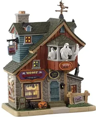 Lemax home haunting services verlicht huisje Spooky Town 2025