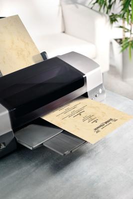 Sigel DP181 DP181 Motiefpapier Marmor DIN A4 90 g/m² Beige 25 vellen - thumbnail
